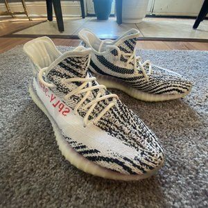 Adidas Yeezy- Black and White Zebra's, Men's size 9, Original, $85.00